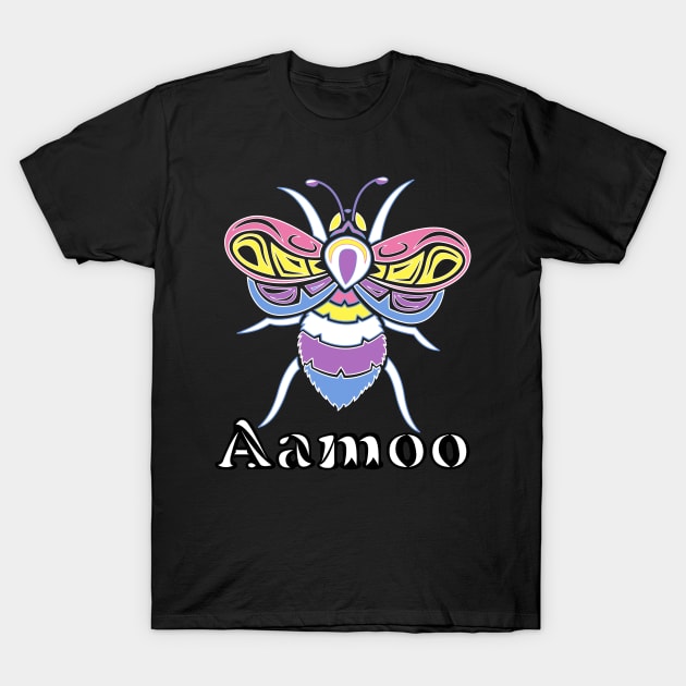 Bigender Aamoo (Bee) T-Shirt by KendraHowland.Art.Scroll